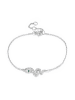 DI GIORGIO Zilveren armband met edelstenen