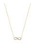 DI GIORGIO Vergulde ketting met edelstenen - (L)45 cm