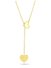 Les Favorites Vergulde ketting met sierelement - (L)55 cm