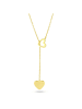DI GIORGIO Vergulde ketting met sierelement - (L)55 cm