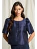 Joelle Blouse donkerblauw