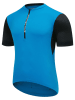 Protective Fahrradtrikot "Move" in Hellblau/ Schwarz