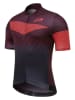 Protective Fietsshirt "Light it up" bordeaux