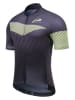 Protective Fietsshirt "Light it up" donkerblauw/groen