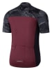 Protective Fietsshirt "Scotch" bordeaux/grijs