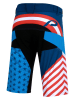 Protective Fahrradshorts "Meteor" in Blau/ Rot/ Schwarz