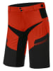 Protective Fietsshort "Life is wild" rood/zwart