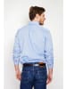 Secret du Lin Linnen blouse blauw