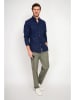 Secret du Lin Linnen blouse donkerblauw