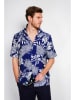 Secret du Lin Blouse donkerblauw