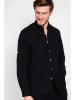 Secret du Lin Linnen blouse zwart