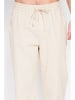 Secret du Lin Leinenhose in Creme