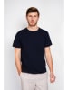 Secret du Lin Shirt in Dunkelblau