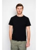 Secret du Lin Shirt in Schwarz