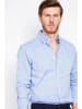 Secret du Lin Linnen blouse blauw
