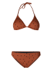 Brunotti Bikini "Lollyop-Dot" w kolorze jasnobrązowym
