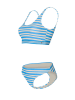 Brunotti Bikini "Isabella" in Blau/ Weiß