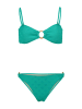 Brunotti Bikini "Saltie-Daisy" w kolorze turkusowym