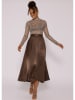 SASSYCLASSY Longsleeve in Braun/ Beige
