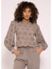 SASSYCLASSY Bluse in Taupe