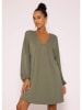 SASSYCLASSY Kleid in Khaki