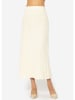 SASSYCLASSY Plisseerock in Creme