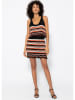 SASSYCLASSY Stricktop in Schwarz/ Braun