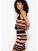SASSYCLASSY Stricktop in Schwarz/ Braun
