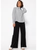 SASSYCLASSY Marlenehose in Schwarz