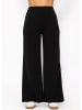 SASSYCLASSY Marlenehose in Schwarz