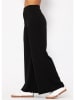 SASSYCLASSY Marlenehose in Schwarz