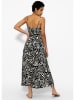 SASSYCLASSY Kleid in Schwarz/ Weiß