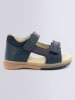 Kickers Leder-Sandalen "Plazabi" in Dunkelblau