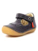 Kickers Leder-Lauflernschuhe "Salome" in Dunkelblau