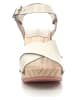 Kickers Leder-Sandaletten "Kick Wise" in Creme