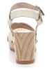 Kickers Leren haksandalen "Kick Wise" crème