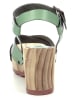 Kickers Leren haksandalen "Kick Wise" lichtgroen