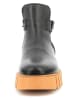 Kickers Leren boots "Kick Fantasy" Schwarz/Orange