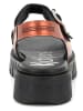 Kickers Sandalen "Kick Flak" in Orange/ Schwarz