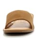 Kickers Leren slippers "Gipsi" lichtbruin