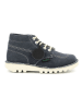 Kickers Boots "Kick hi" in Dunkelblau/Creme
