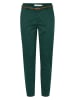 b.young Spodnie chino w kolorze zielonym
