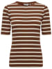b.young Shirt in Hellbraun/ Weiß