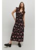 b.young Kleid in Schwarz/ Rot