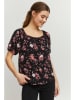 b.young Shirt in Schwarz/ Pink