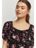 b.young Shirt zwart/roze