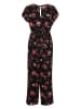 b.young Jumpsuit in Schwarz/ Pink