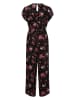 b.young Jumpsuit zwart/roze