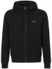 BOSS GREEN Sweatjacke in Schwarz