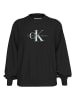 CALVIN KLEIN JEANS Sweatshirt in Schwarz